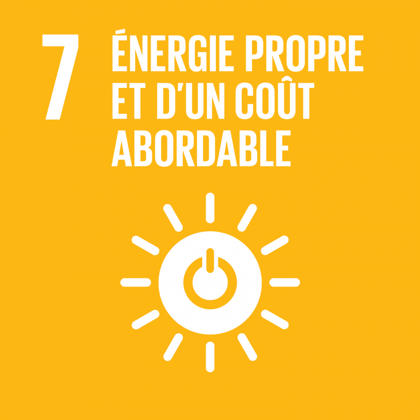 ODD 7 — Énergie propre et d'un coût abordable